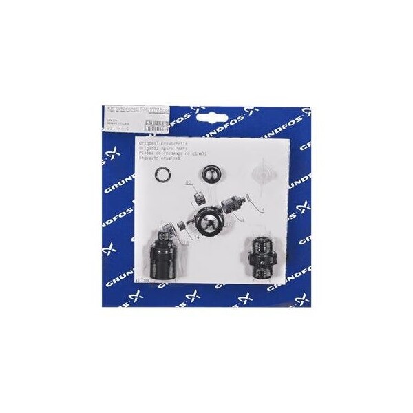 Pump Repair Kits- Kit, connec.set, PVC, ETFE hose 9/12, Spare Part.